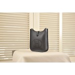 evelyne black silver buckle TC